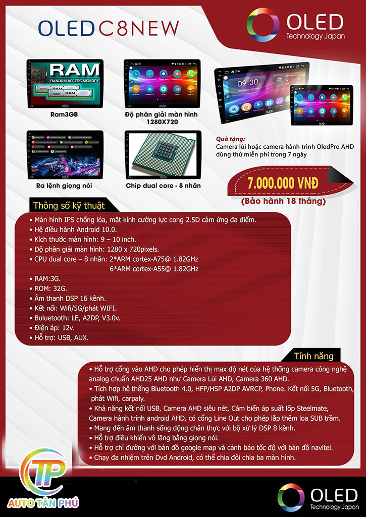 Man Hinh Dvd Android Oled 10
