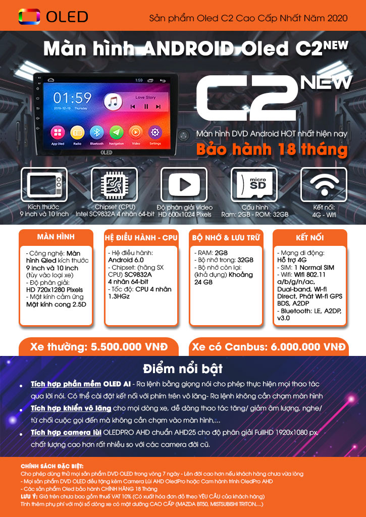 Man Hinh Dvd Android Oled 7 1