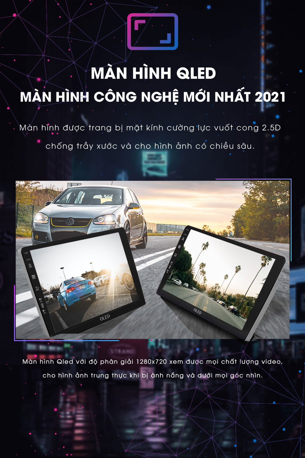 Man Hinh Dvd Android Oled Pro X5s 4