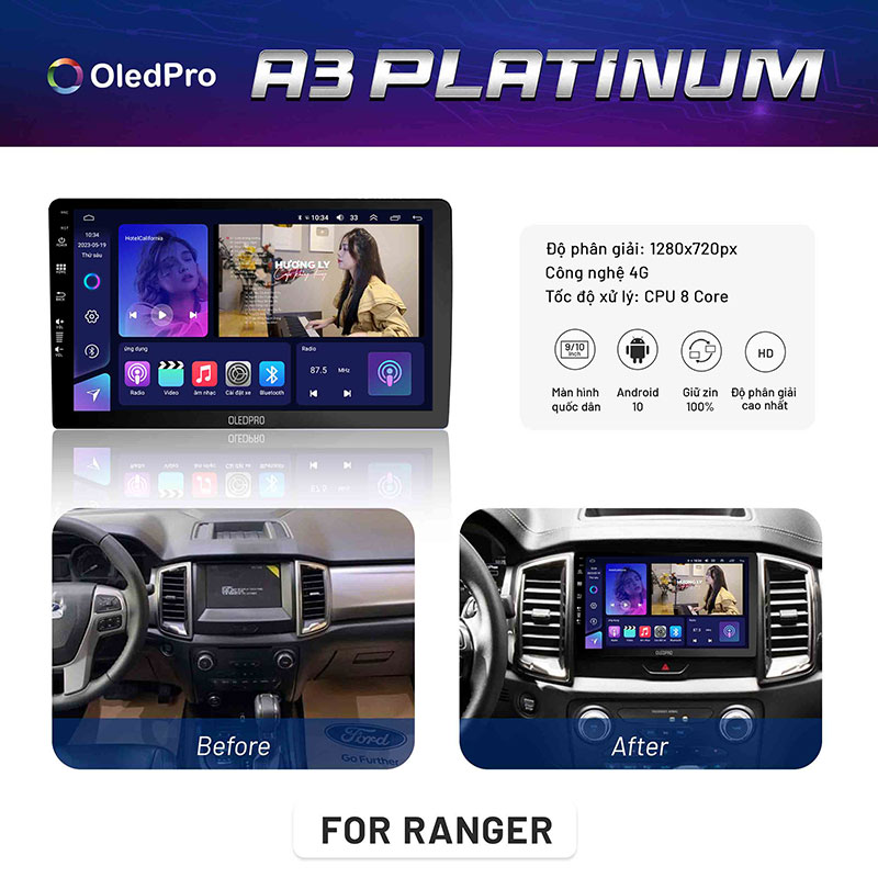 Man Hinh Dvd Android Oledpro A3 Platinum 4